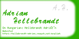 adrian hellebrandt business card